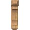 Ekena Millwork Balboa Craftsman Rough Sawn Bracket w/ Offset Brace, Western Red Cedar, 8"W x 22"D x 34"H BKT0806X22X34BOA04RWR - alternate 2